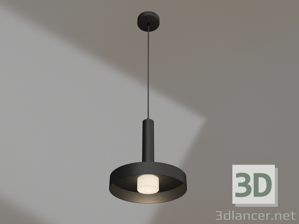 3D Modell Lampe SP-ERIC-R250-8W Warm3000 (BK, 120 Grad, 230V) - Vorschau