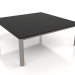 modello 3D Tavolino 94×94 (Grigio quarzo, DEKTON Domoos) - anteprima