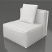 Modelo 3d Módulo sofá, seção 3 (branco) - preview