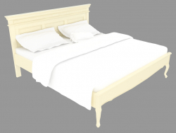 Double bed in classic style NFR2248 3i (196x212x109)