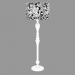 3d model Floor lamp with shade - preview