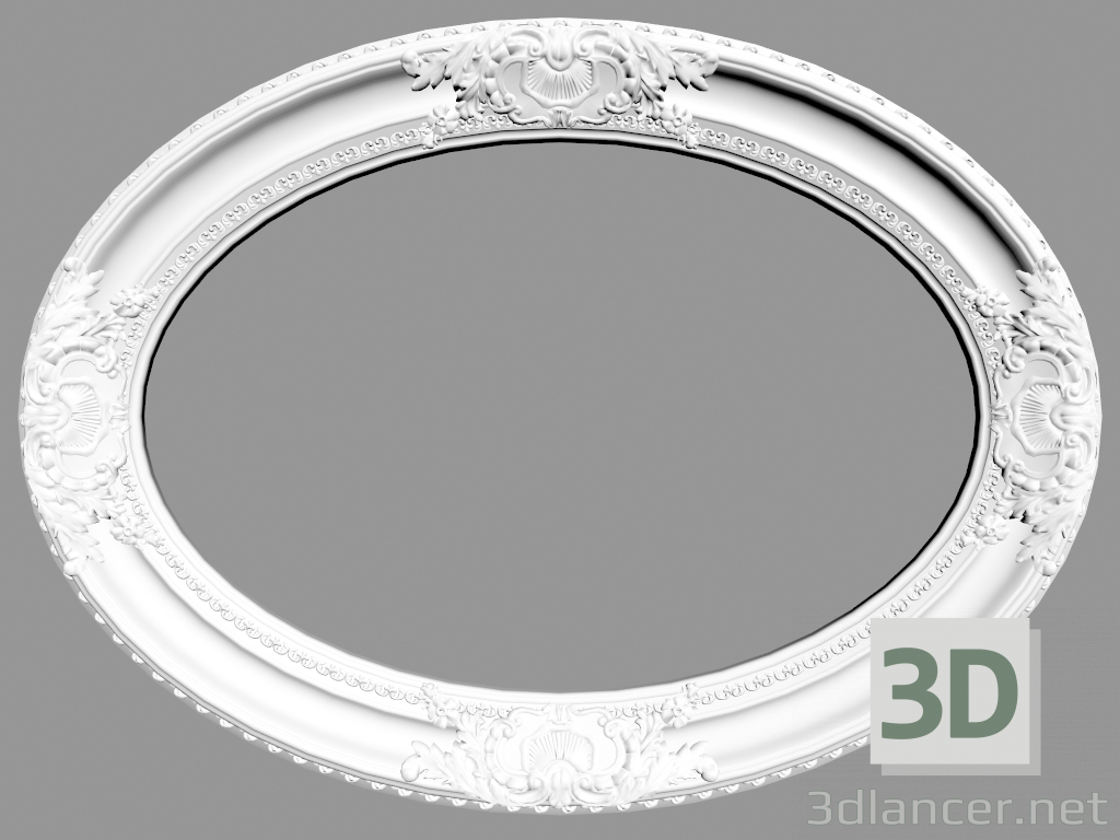 3D modeli Tavan çıkışı (P82) - önizleme
