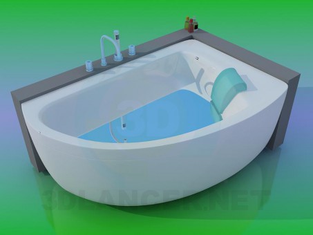 modelo 3D Bañera de hidromasaje - escuchar modelo 3D Bañera de hidromasaje - escuchar