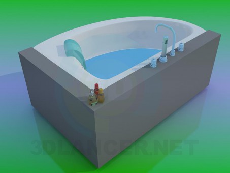 modelo 3D Bañera de hidromasaje - escuchar modelo 3D Bañera de hidromasaje - escuchar