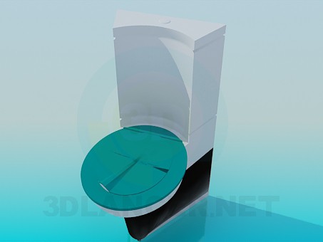 3d model Toilet - preview 3d model Toilet - preview