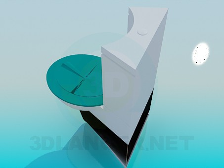 3d model Toilet - preview 3d model Toilet - preview