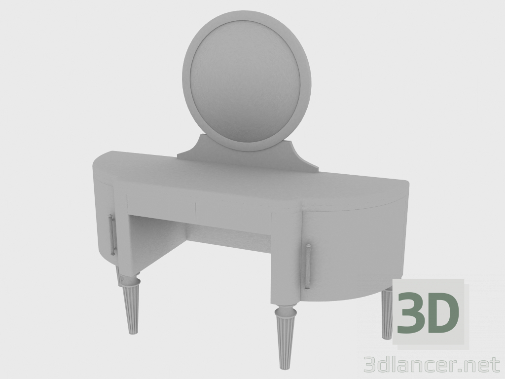 modèle 3D Coiffeuse DAME MAKE-UP (160X54XH42) - preview