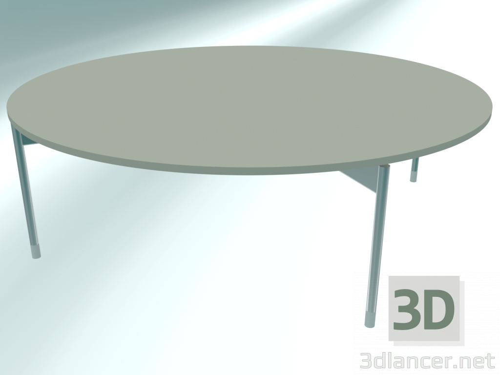 modèle 3D Table basse (CR40 Chrome G3, Ø800 mm) - preview