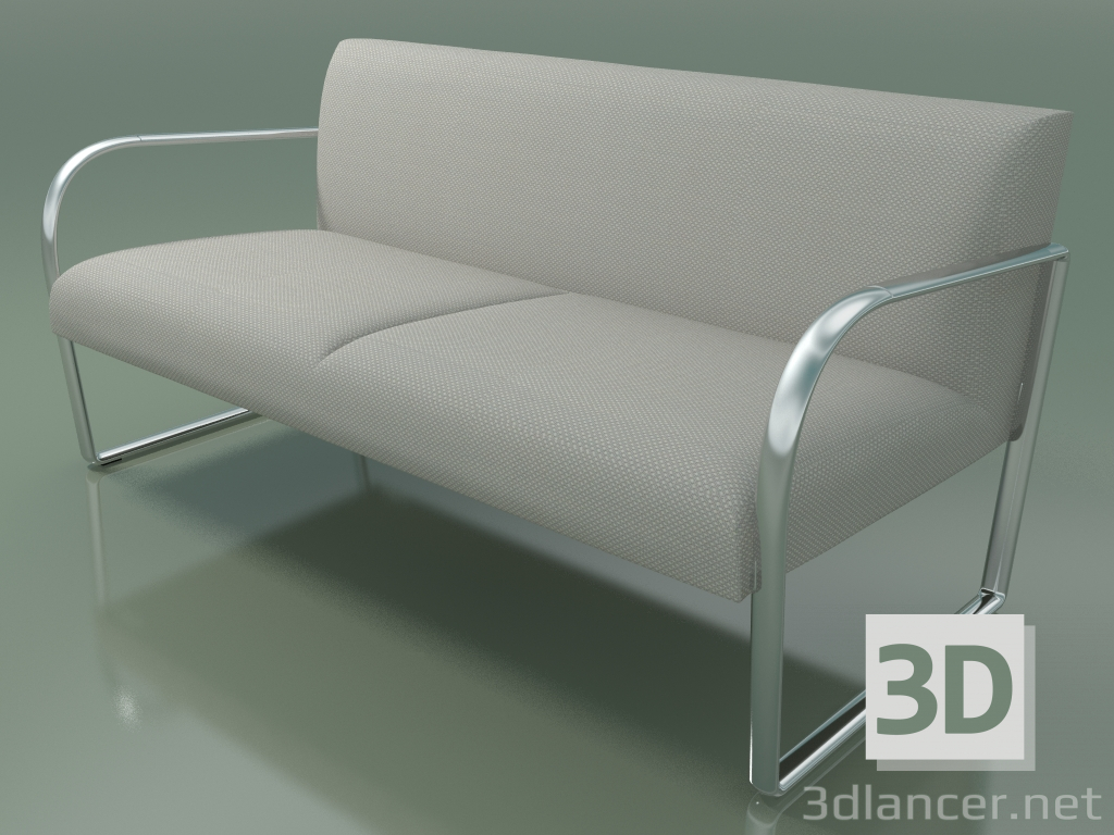 3d model Double sofa-bed 6102 (LU1, Steelcut Trio 3 00906) - preview