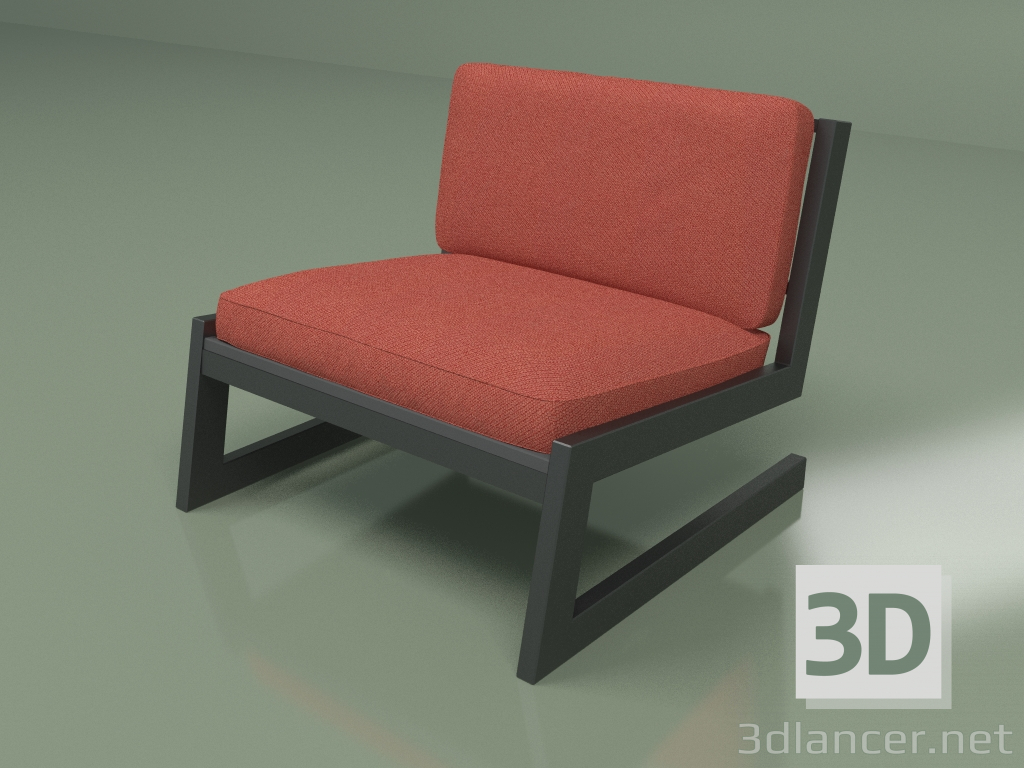 3D Modell Sessel EINFACH - Vorschau