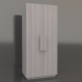 3d model Wardrobe MW 04 wood (option 1, 1000x650x2200, wood pale) - preview