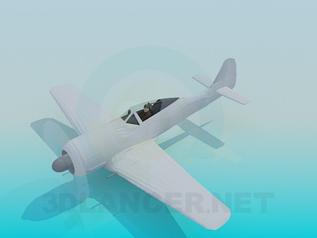 3d model Single plane - preview 3d model Single plane - preview