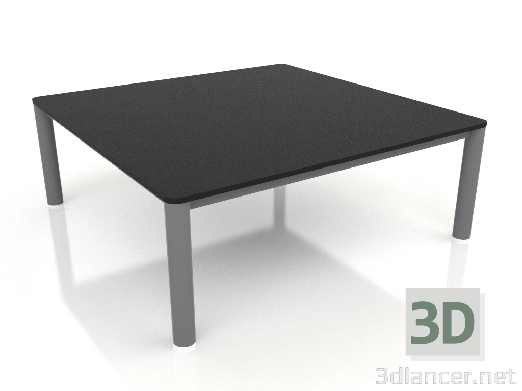 modello 3D Tavolino 94×94 (Antracite, DEKTON Domoos) - anteprima