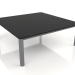 modello 3D Tavolino 94×94 (Antracite, DEKTON Domoos) - anteprima