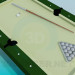 3d model A small billiard table - preview