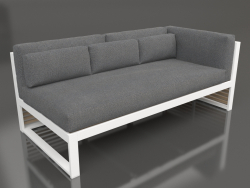 Modulares Sofa, Teil 1 rechts (Weiß)