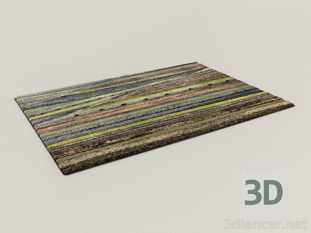 3d модель Ковер 1600х2300 мм – превью 3d модель Ковер 1600х2300 мм – превью