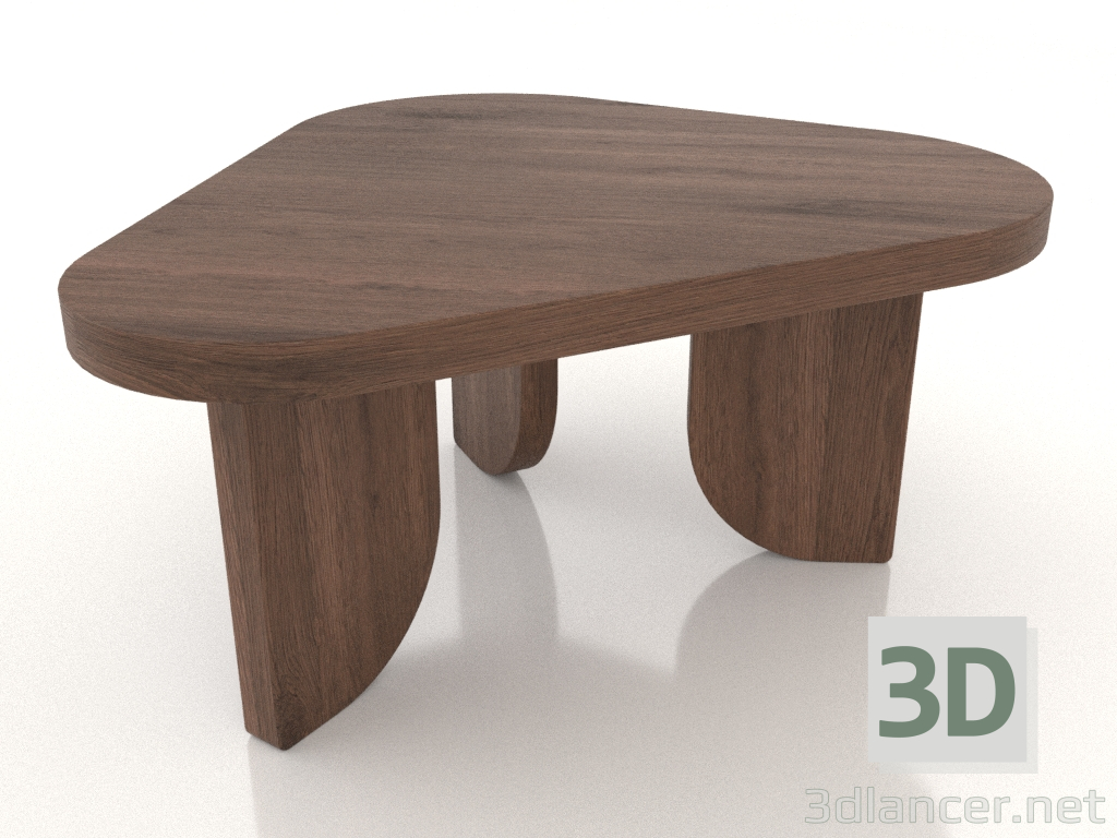 3d модель Столик журнальный COBBLE (M, дуб тобако) – превью