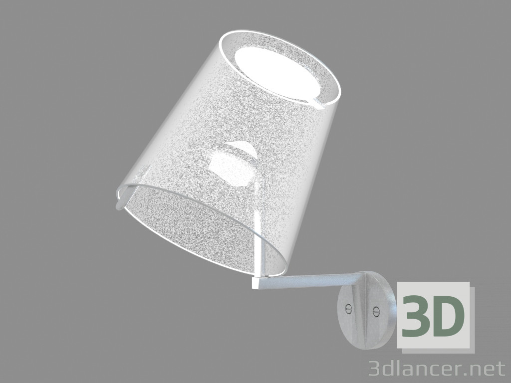 3D Modell Wandleuchter - Vorschau