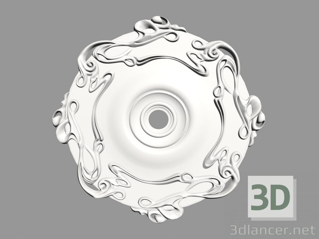3d model Ceiling outlet (P83) - preview