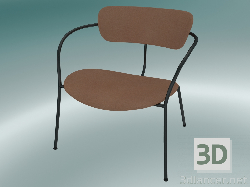 Modelo 3d Pavilhão para cadeiras (AV11, A 70cm, 65x69cm, Couro - Cognac Silk) - preview