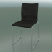 modèle 3D Chaise rembourrée en cuir (107) - preview