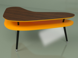 Boomerang coffee table (orange)