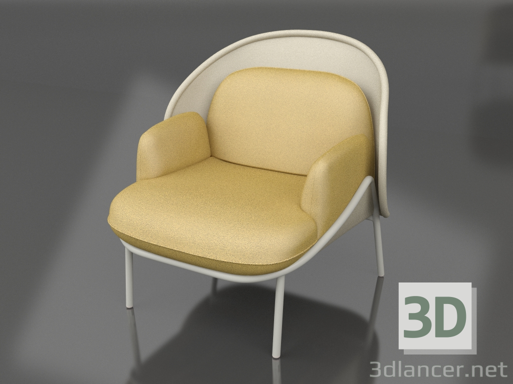 3D Modell Sessel Mesh MF1M - Vorschau