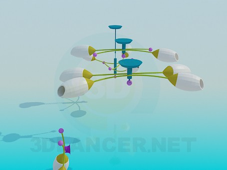 3d модель Набір ламп – превью 3d модель Набір ламп – превью