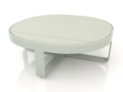 Table basse ronde Ø90 (Gris ciment)