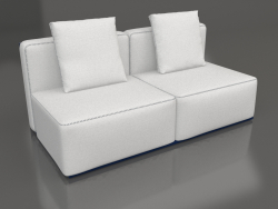 Módulo de sofá, seção 4 (azul noturno)