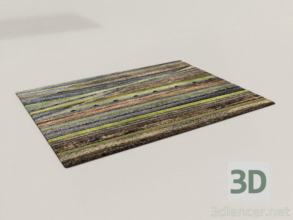 3d модель Ковер 2400х3200 мм – превью 3d модель Ковер 2400х3200 мм – превью