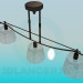 3d model Chandelier and wall brackets included - preview