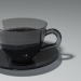 café negro 3D modelo Compro - render