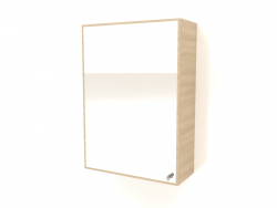 Spiegel mit Schublade ZL 09 (500x200x700, Holz weiß)