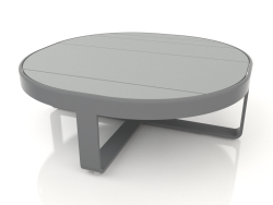 गोल कॉफी टेबल Ø90 (एन्थ्रेसाइट)