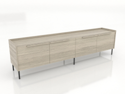 Soporte TV 1 GRANDE 2200 mm (roble aclarado)