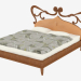 3d model Double bed (art. JSB 1034) - preview