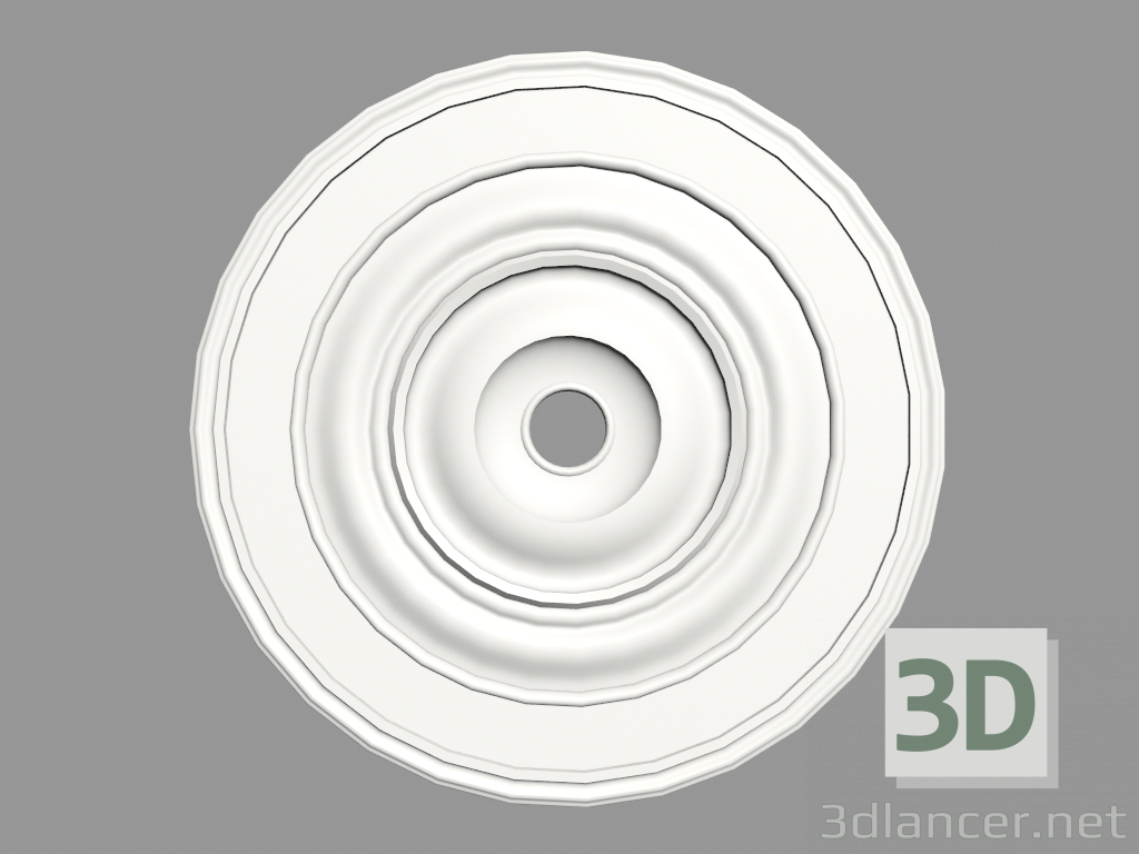 modèle 3D Sortie de plafond (P86) - preview