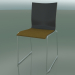3D Modell Gepolsterter Stuhl mit Stoffbezug (107) - Vorschau