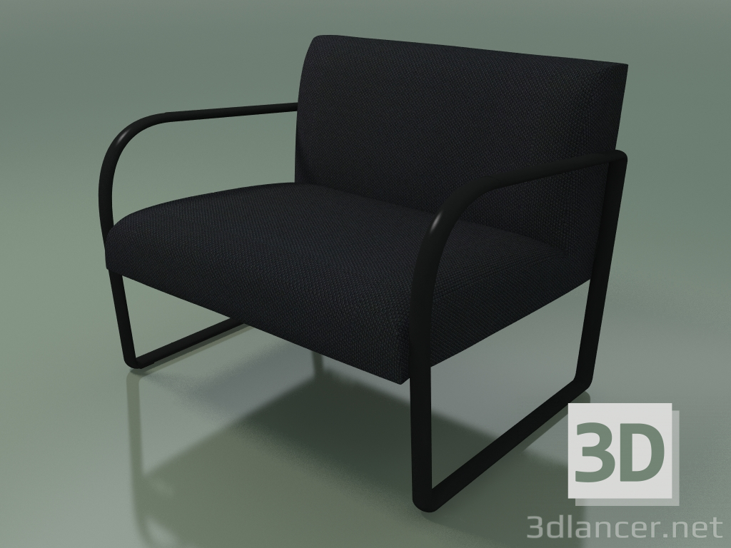 3d model Chair 6101 (V39 matt, Steelcut Trio 3 00195) - preview