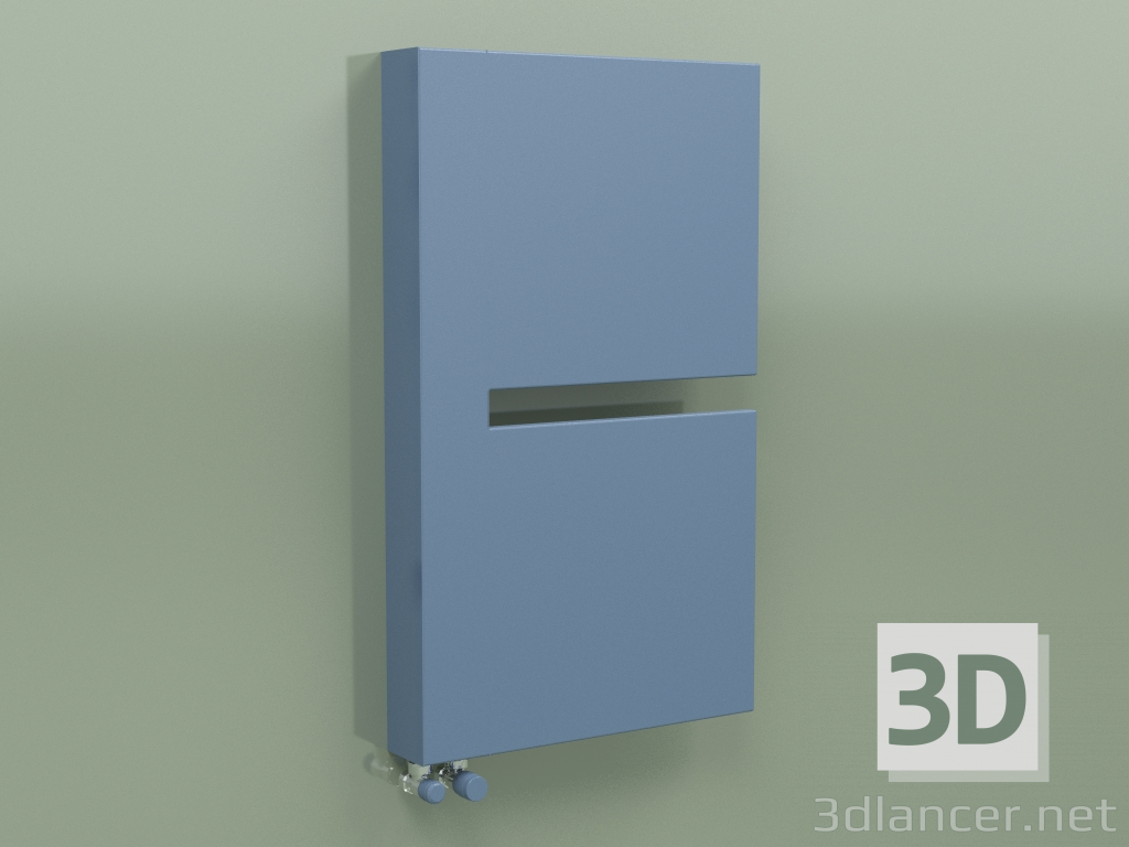 modèle 3D Radiateur Sequenze (845x500, Bleu pastel - RAL 5024) - preview