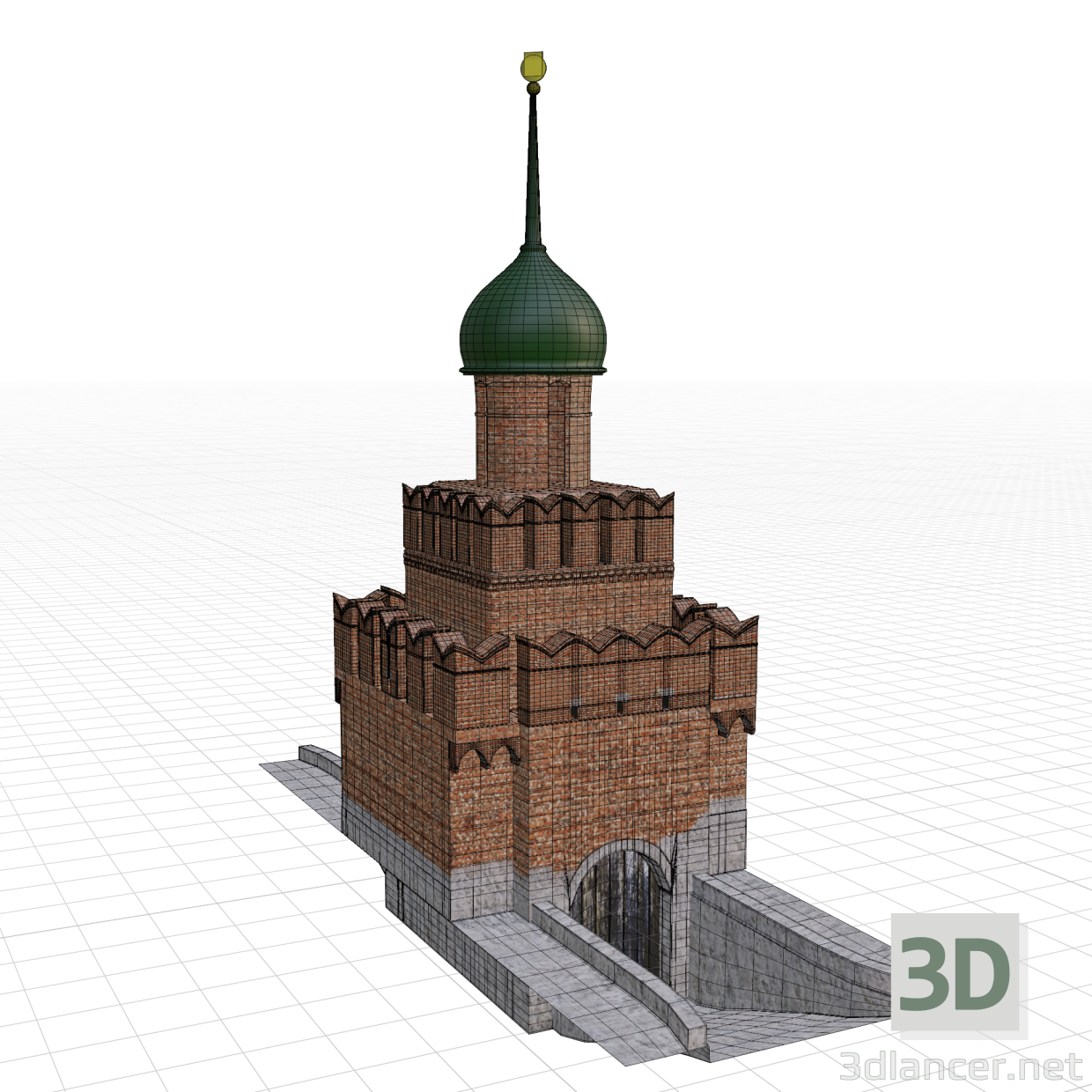 3d model Tula_Kremlin_tower | 81328 | 3dlancer.net