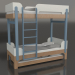 3 डी मॉडल चारपाई बिस्तर ट्यून यू (UZTUA1) - पूर्वावलोकन