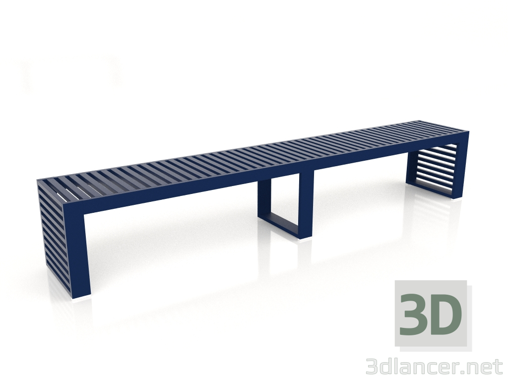 modello 3D Panchina 246 (Blu notte) - anteprima