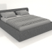 3d model Double bed Chiaro - preview