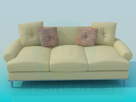 3D Modell Sofa - Vorschau