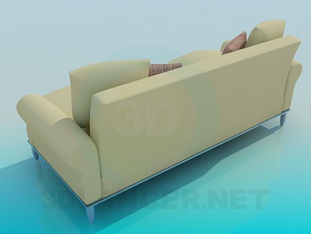 3d модель Диван – превью 3d модель Диван – превью