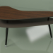 3d model Boomerang coffee table (dark brown) - preview