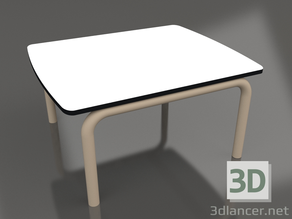 modello 3D Tavolino 60x50 (Sabbia) - anteprima